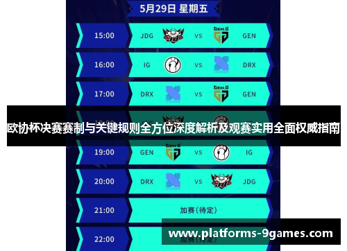 欧协杯决赛赛制与关键规则全方位深度解析及观赛实用全面权威指南